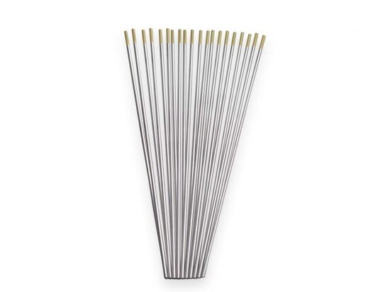 Tungsten electrodes WL15 - 175 mm gold